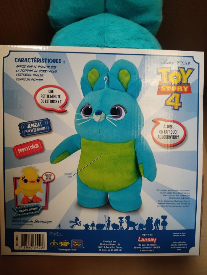 Peluche électronique Bunny Toy Story 4 - photo numéro 2