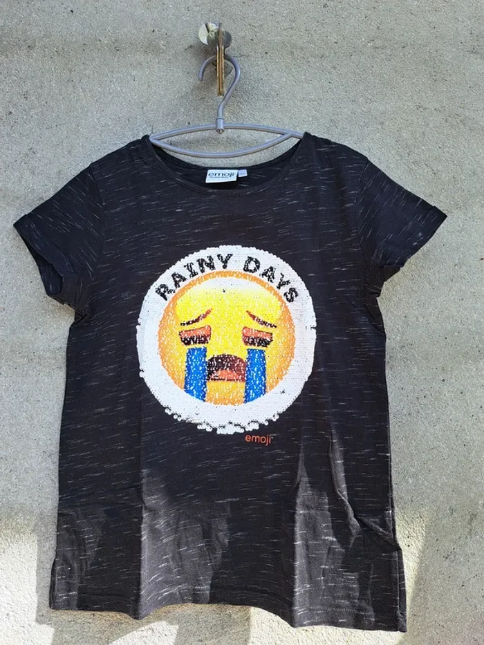 T-shirt émoji réversible - photo numéro 2