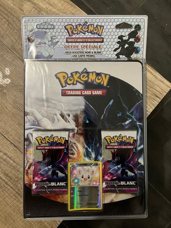 Pokémon classeur noir et blanc