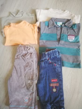 Lot vêtements garçon