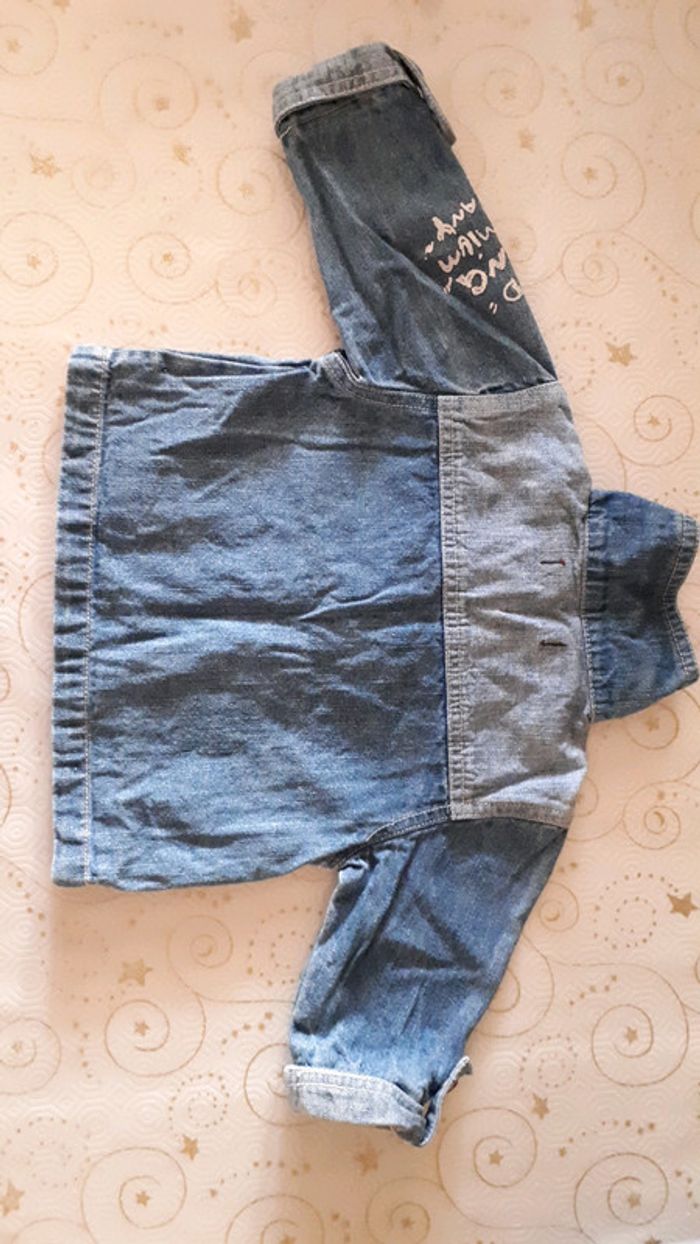 Veste en jean manche longue - photo numéro 3