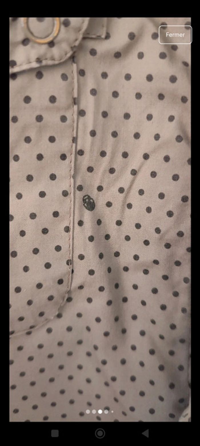 Chemise Quicksilver original tête de mort vintage - photo numéro 3