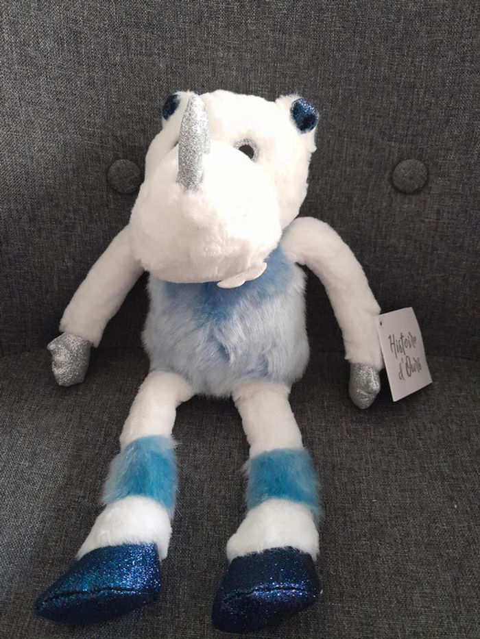 peluche Rhinou Twist Histoire d'ours - neuve