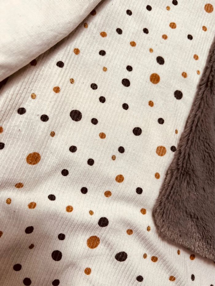 Taille 12 mois tenue 3p fille multimarque gris et or * poids * 🎀 - photo numéro 3