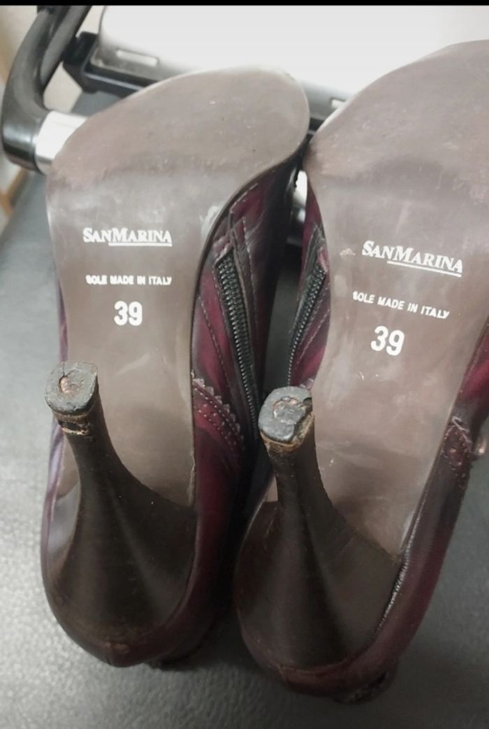 Bottines à talons femme 39 - photo numéro 7