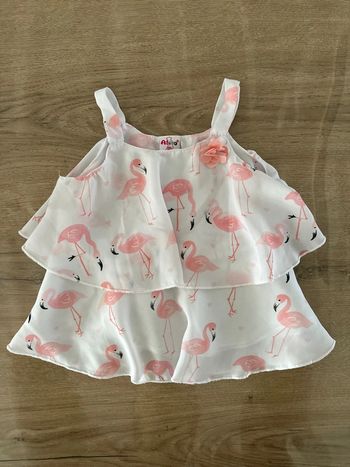 Débardeur flamant rose