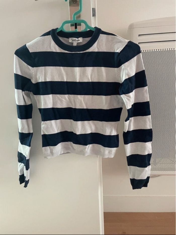 manche longue à rayures - photo numéro 3