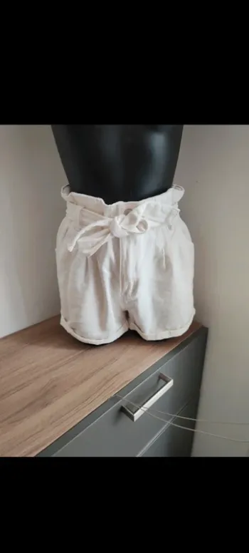 Short blanc Esther H paris taille l