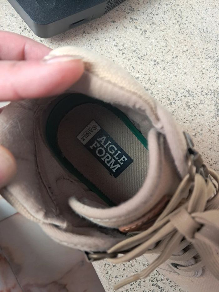 Aigle chaissures de marche P.38 en tbe - photo numéro 13