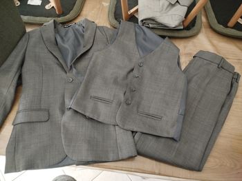 Costume gris bb boum