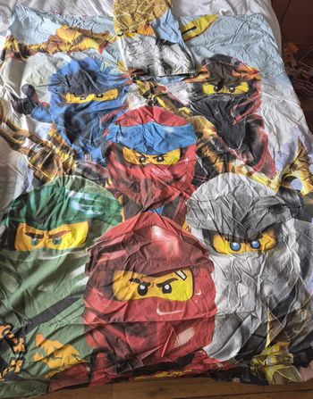 Housse de couette Ninjago réversible 