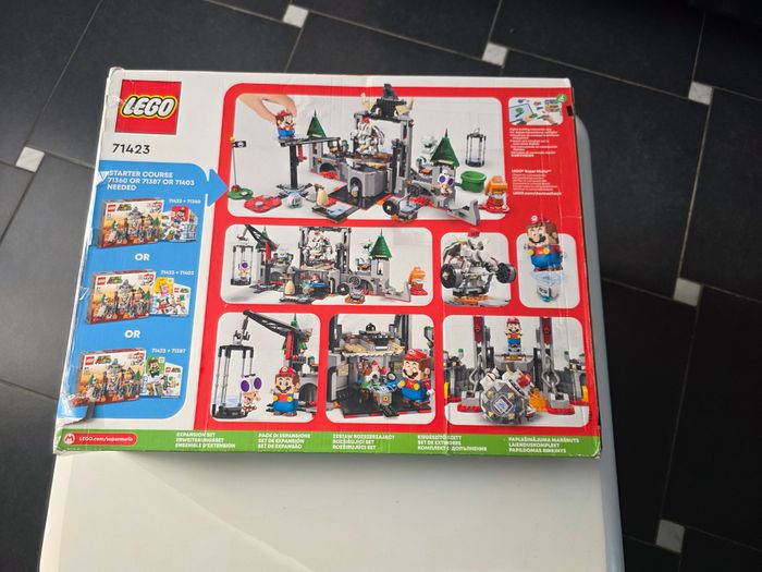 LEGO 71423 Dry Bowser Castle – Occasion complète avec boîte - photo numéro 2