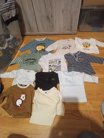 Lot de 11 blouses à longues manches