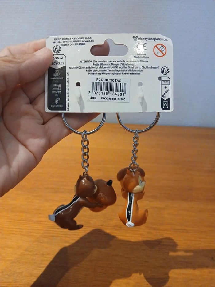 Porte clef duo tic tac - photo numéro 2