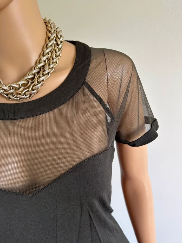 Haut kaki à manches courtes Morgan taille L TBE - photo numéro 6