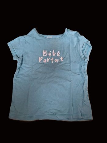 T-shirt manches courtes Kiabi 24 mois