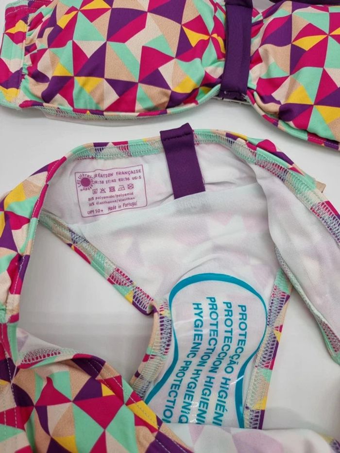 Les Ultraviolettes maillot de bain 2 pièces * Patchwork * T38 - photo numéro 10