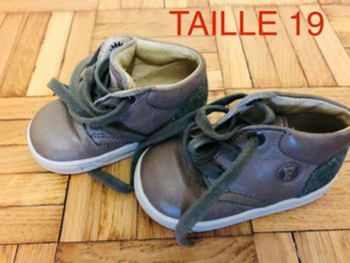 4 paires de chaussures bébé taille 19-20 - photo numéro 5
