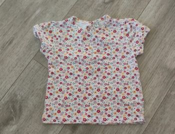 T shirt fleurie 18 mois 