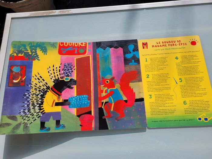 Livre grand format Le Boubou de Madame Porc-Épic - photo numéro 4
