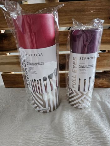 Lot de 2 coffret pinceaux sephora 
