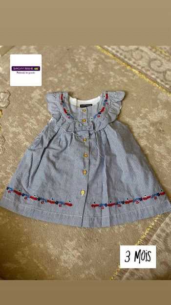 Robe Sergent major taille 3 mois