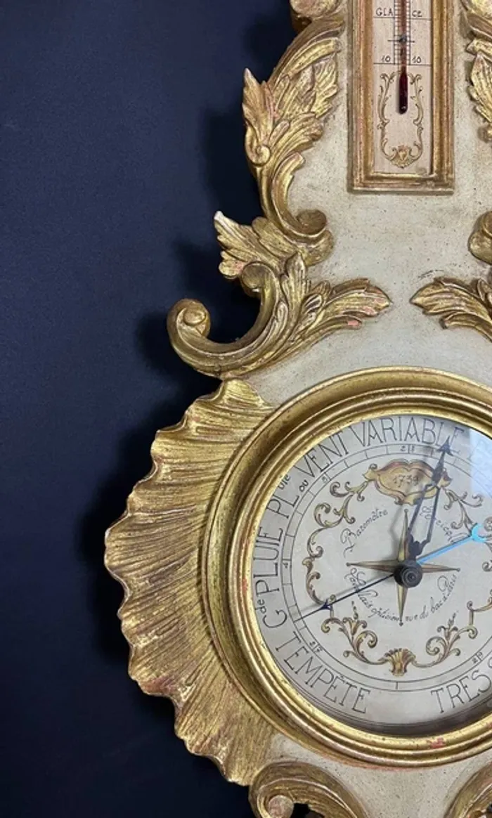 Élégant baromètre-thermomètre - photo numéro 3