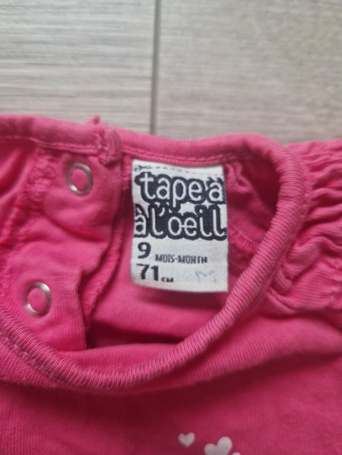 T-shirt manches longues Tape à l'oeil 9 mois - photo numéro 3