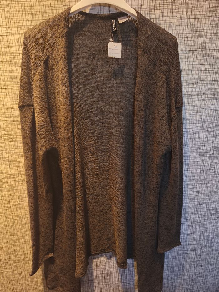 Long gilet fin
