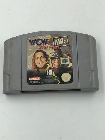 Jeu vidéo WCW World tour sur console Nintendo 64