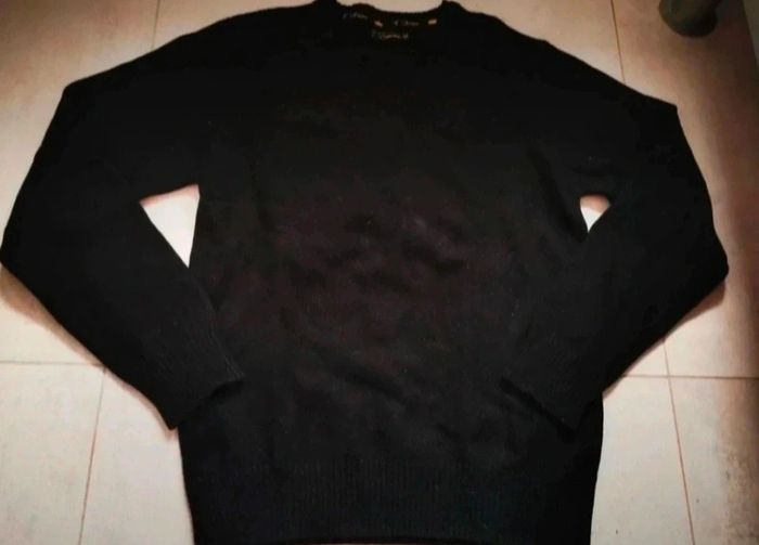 Pull noir homme S/M - photo numéro 2
