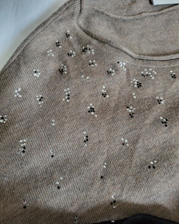Lot 2 ponchos et un gilet festifs strass L/XL - photo numéro 17
