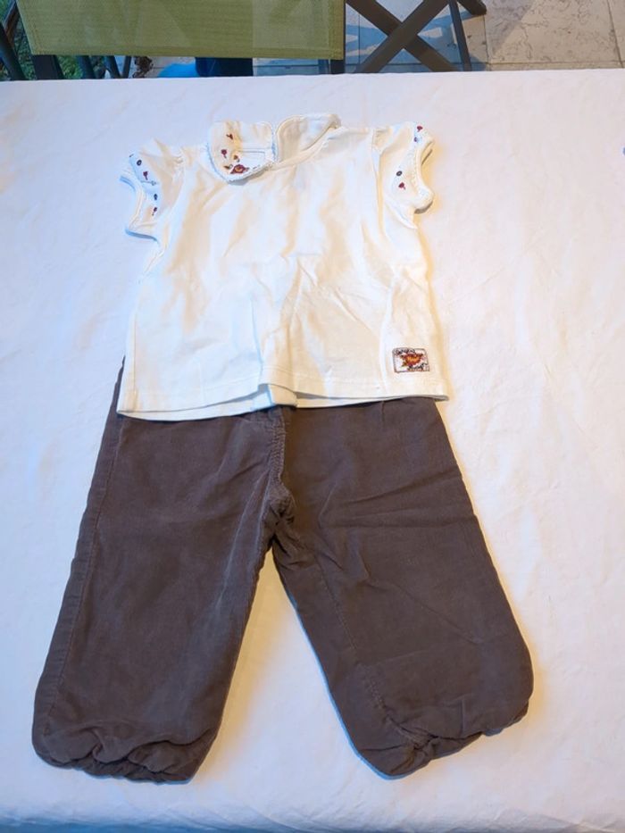 Super Lot vêtements bébé fille 12 mois - 20 pièces - photo numéro 9