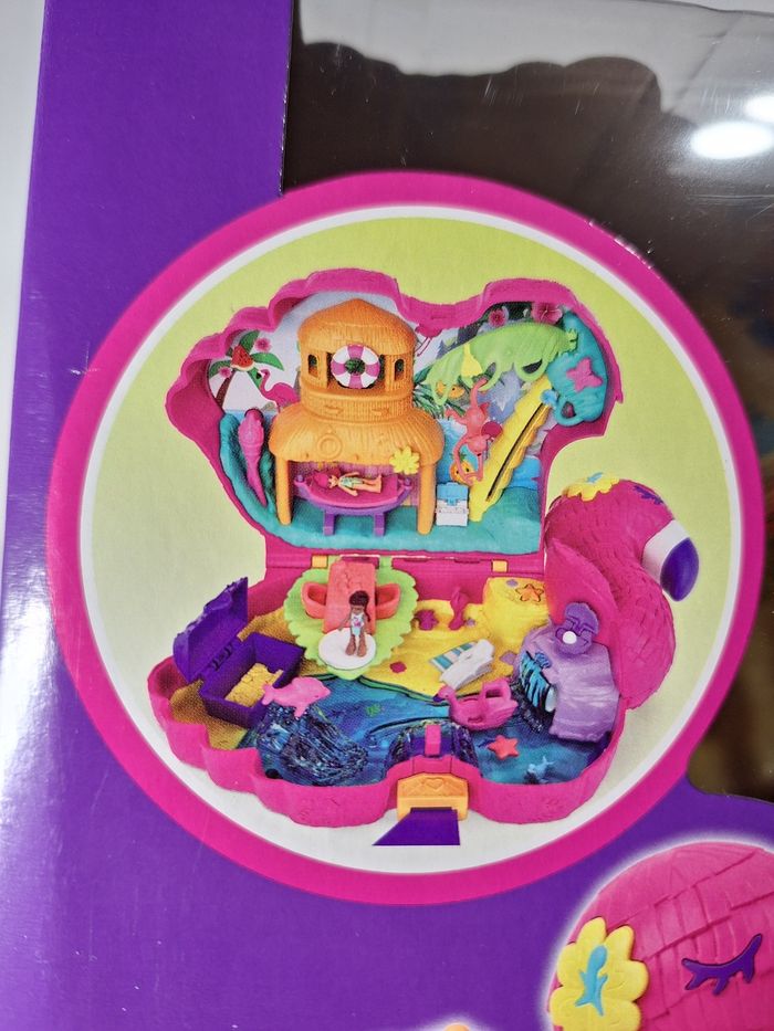 Flamant rose surprises polly pocket - photo numéro 3