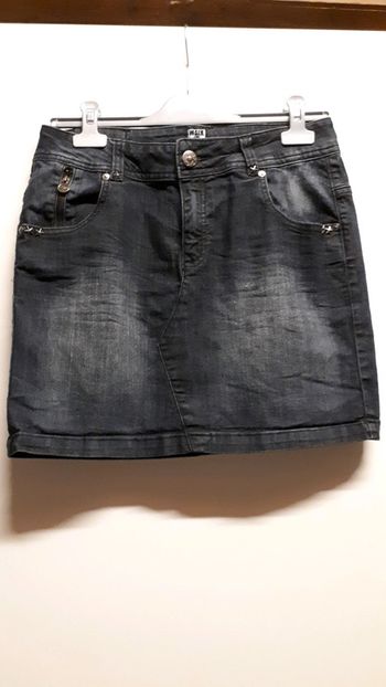 Jupe en jean fantasie