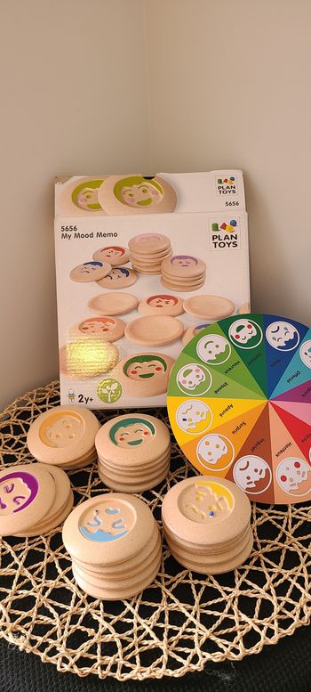 Plan Toys Loto des expressions - beige