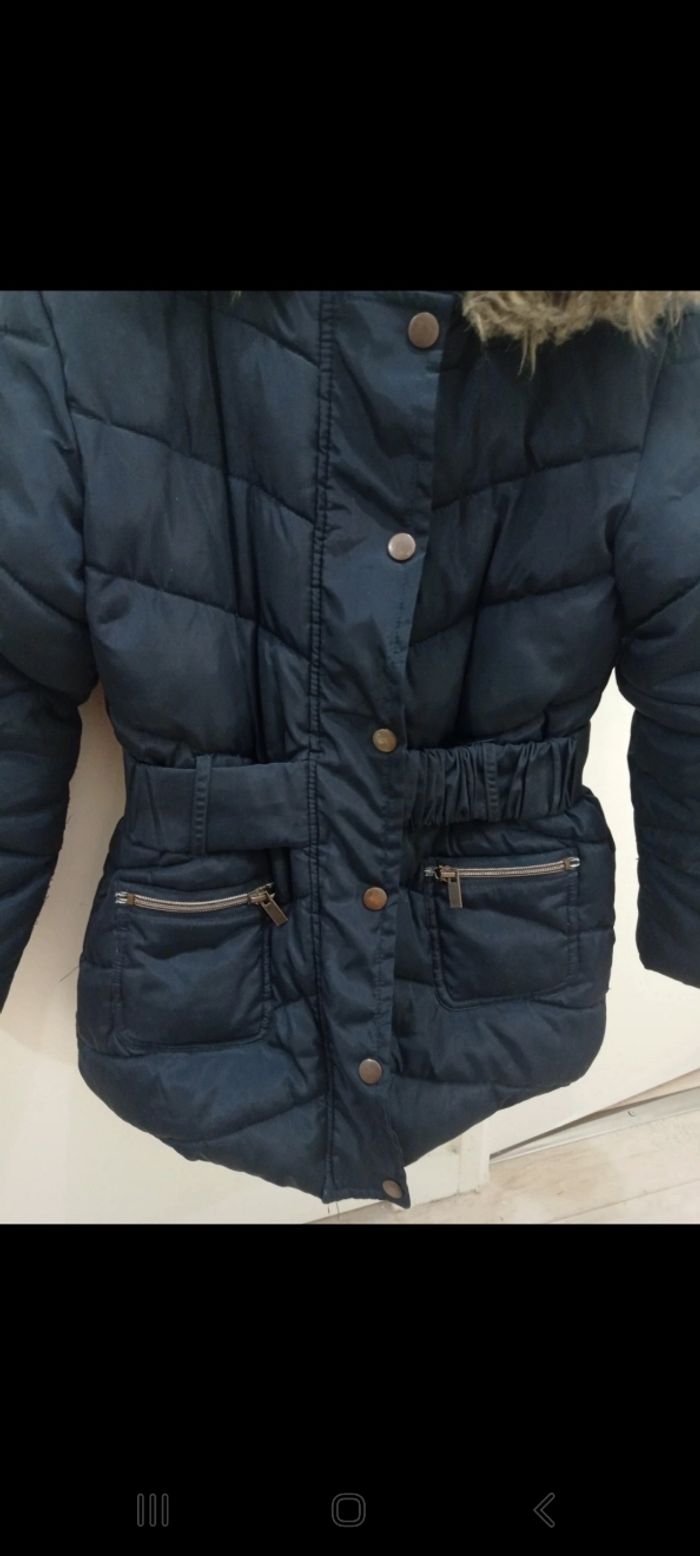 Doudoune bleue marine - photo numéro 3