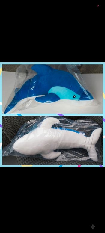 Peluche daufin