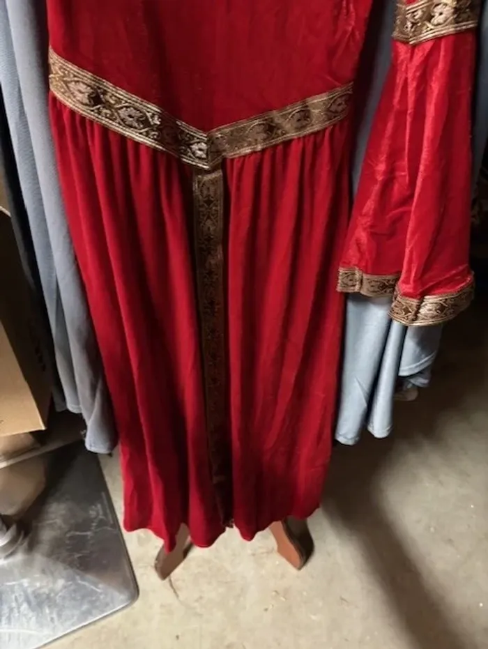 robe médiévale enfant 10 ans 134/140 cm - photo numéro 6