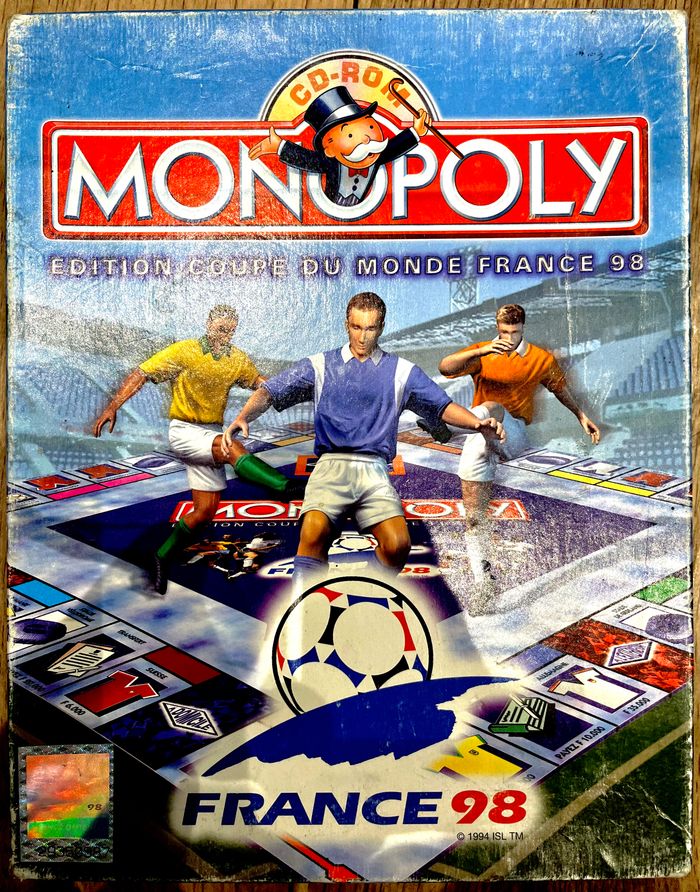 Jeux Bigbox Monopoly france 98 pour PC