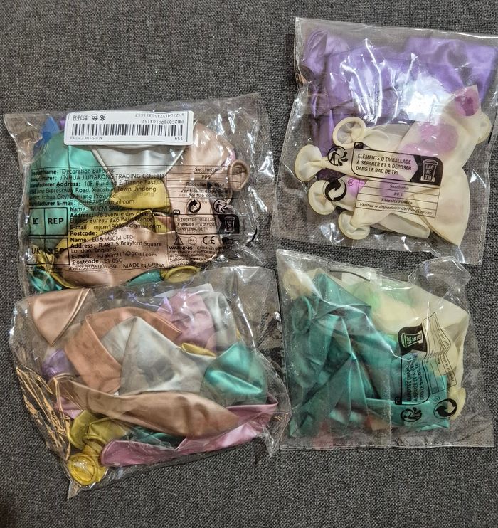 Lot divers accessoires Anniversaire - photo numéro 6