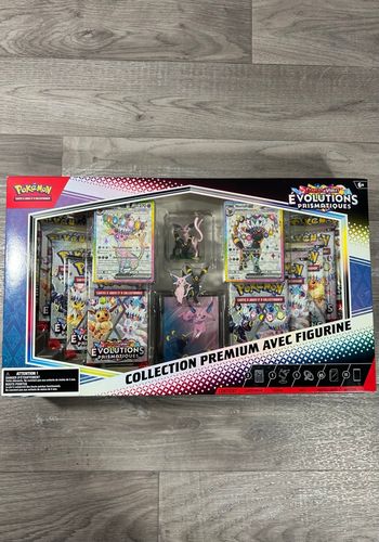 Coffret pokemon premium figurine évolution prismatiques EV8.5