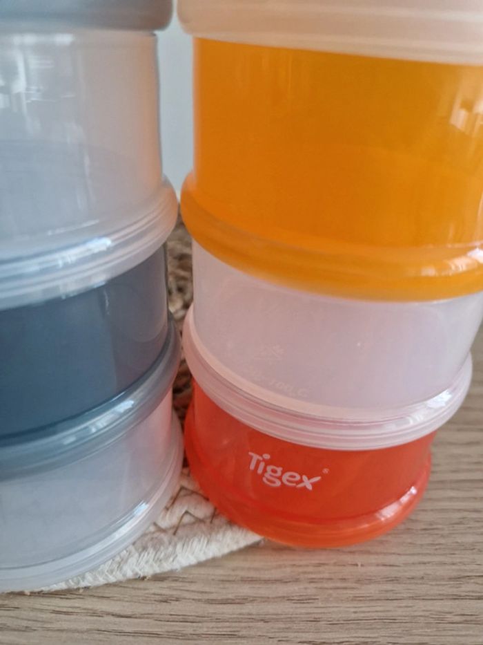 🧡 Boîtes doseuse lait Tigex et Nuk - photo numéro 2