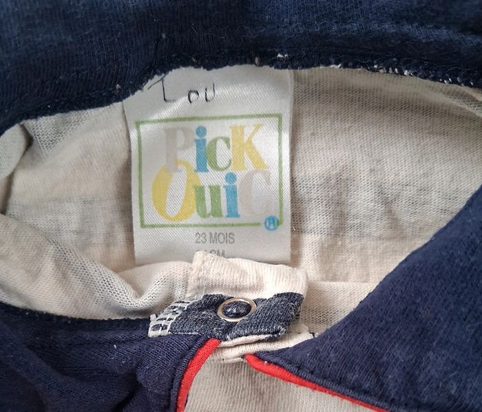 Jolie combishort Pick Ouic taille 23 mois - photo numéro 3