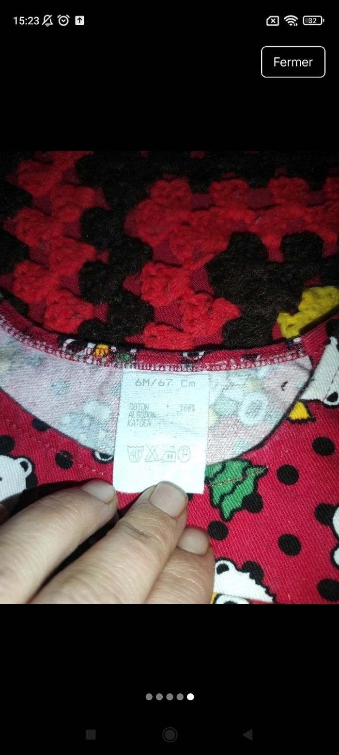 Ancienne salopette bébé e8 - photo numéro 4