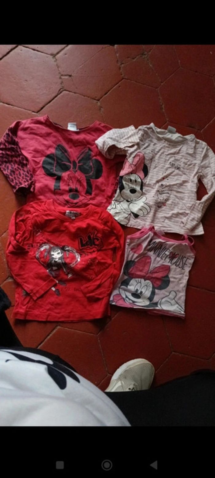 Lot 4 Tee shirt 3 ans