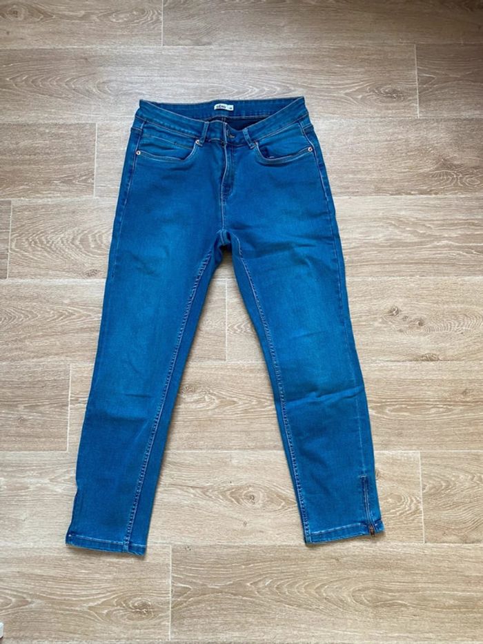 👗 Jean bleu taille 38 Gemo - photo numéro 2