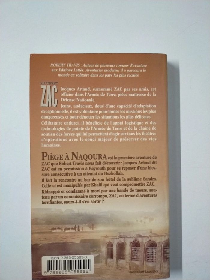 Livre Lieutenant Zac Robert Travis - photo numéro 2