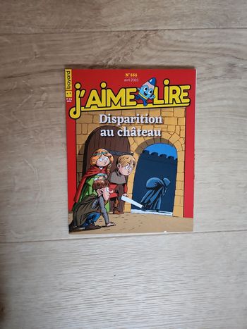 Livre J'aime Lire "Le plus beau des cadeaux" n°555 avril 2023 édition Bayard