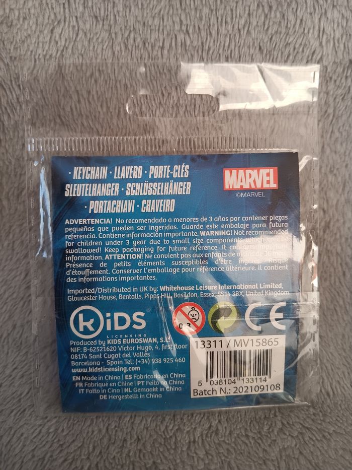 Porte-Clés Captain America Marvel Avengers - photo numéro 2